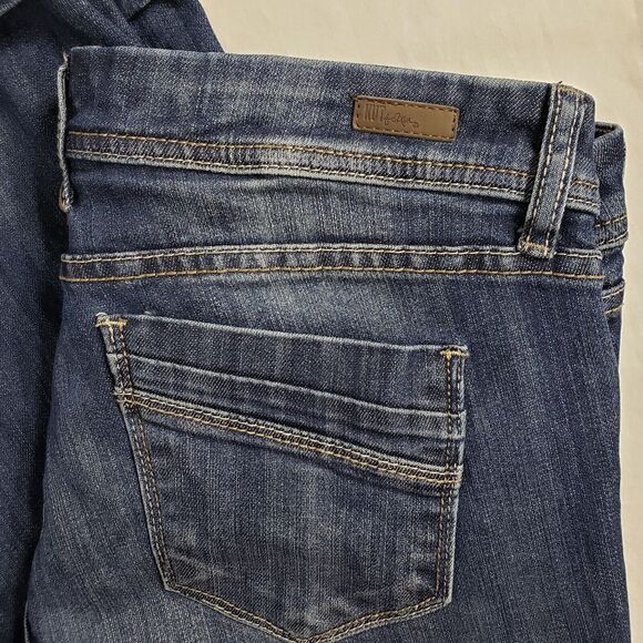 Kut From The Kloth Womens Crop Jeans Size 10 Natalie Denim Medium Wash Mid Rise - Picture 7 of 12